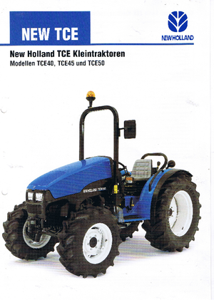 Общински многофункционални превозни средства на дизел New Holland TCE 50