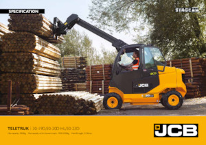 Телескопични манипулатори на материали JCB TLT30-20D-HL 