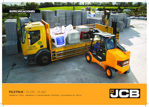 Телескопични манипулатори на материали JCB TLT35-26D 