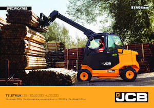 Телескопични манипулатори на материали JCB TLT35-23D 