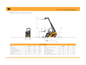 Телескопични манипулатори на материали JCB TLT25D