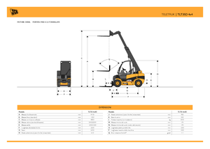 Телескопични манипулатори на материали JCB TLT35D