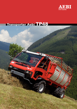 Общински многофункционални превозни средства на дизел Aebi TP 48