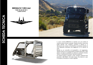 Общински многофункционални превозни средства на дизел Bremach Trex 35.3/4