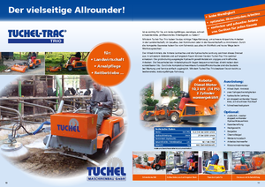 Общински многофункционални превозни средства на дизел Tuchel Trio