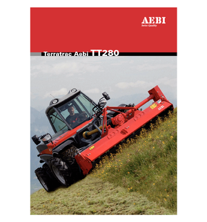 Общински многофункционални превозни средства на дизел Aebi TT 280