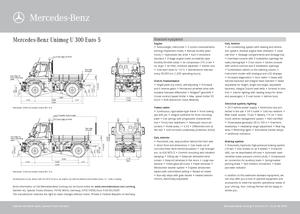Общински многофункционални превозни средства на дизел Unimog U 300
