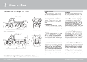Общински многофункционални превозни средства на дизел Unimog U 400