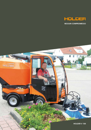 Общински многофункционални превозни средства на дизел Holder V 130