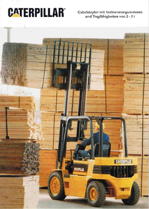 Челни вилични мотокари, дизелови Caterpillar VC 60 E