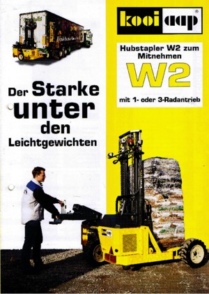 Дизелови вилични високоповдигачи, монтирани върху камион Kooi-Aap W 2-3 V