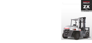 Челни вилични мотокари, дизелови Nissan ZX 60