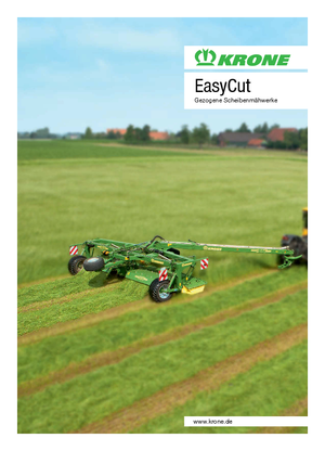 Прикачни дискови косачки с кондиционер Krone EasyCut 6210 CV