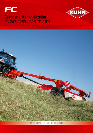 Прикачни дискови косачки с кондиционер Kuhn FC 313 RTG