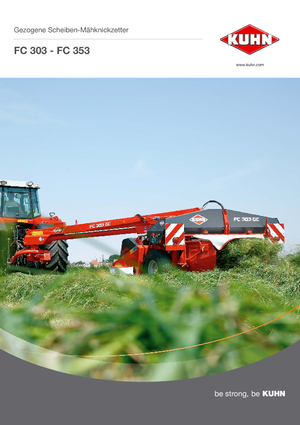 Прикачни дискови косачки с кондиционер Kuhn FC 303 GC