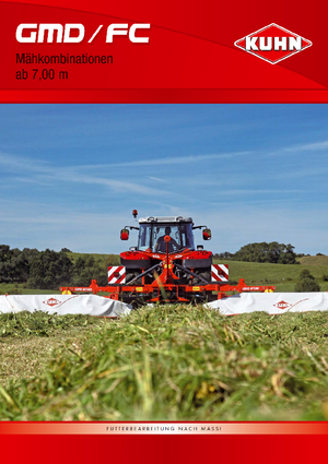 Комбиниран диск за косачка с кондиционер Kuhn FC 883 D