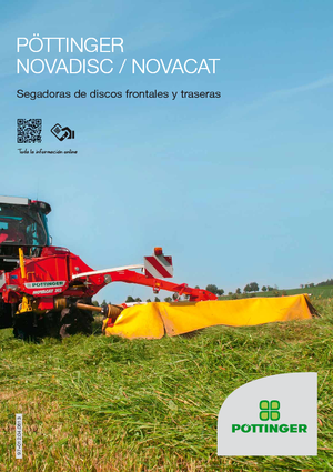 Челно монтиран косачен диск с кондиционер Pöttinger NovaCat 351 Alpha Motion ED