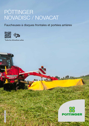 Челно монтиран косачен диск с кондиционер Pöttinger NovaCat 351 Alpha Motion ED