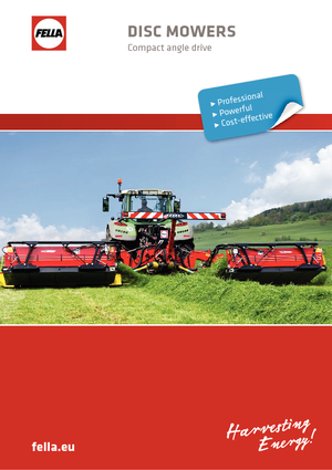 Задно монтиран косачен диск с кондиционер Fella SM 320 KC