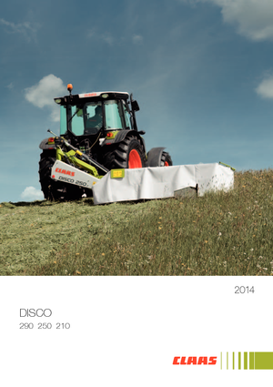 Задно монтирани навесни дискови косачки без кондиционер Claas Disco 210