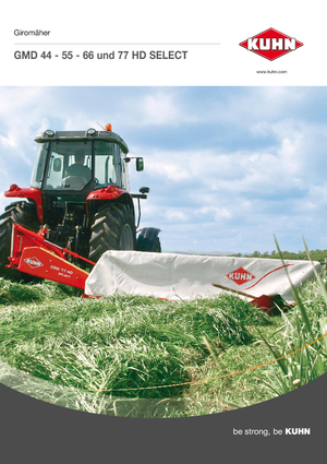 Задно монтирани навесни дискови косачки без кондиционер Kuhn GMD 55 Select