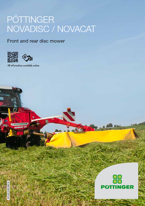 Задно монтирани навесни дискови косачки без кондиционер Pöttinger NovaCat 402