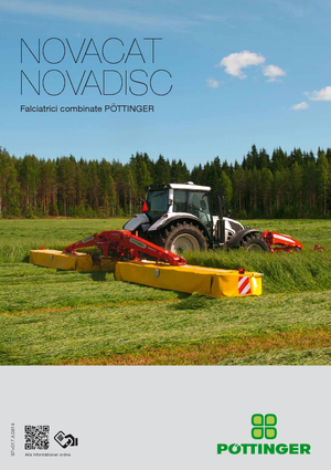 Комбинирани дискови косачки без кондиционер Pöttinger NovaDisc 730