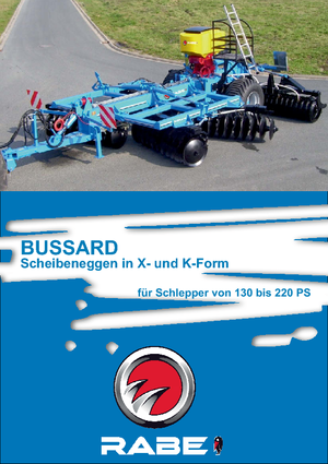 Цинкова дискова брана Rabe Bussard JPR 52 C