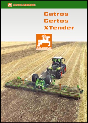 Цинкова дискова брана Amazone Catros XL 3003 