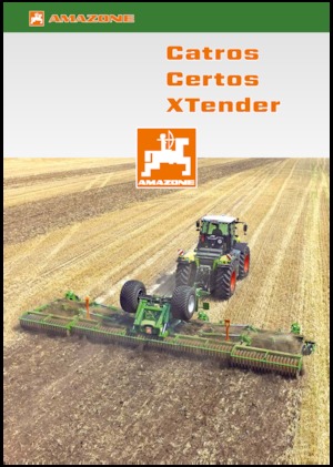 Цинкова дискова брана Amazone Catros XL 3003 