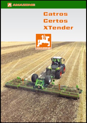 Цинкова дискова брана Amazone Catros XL 3003 