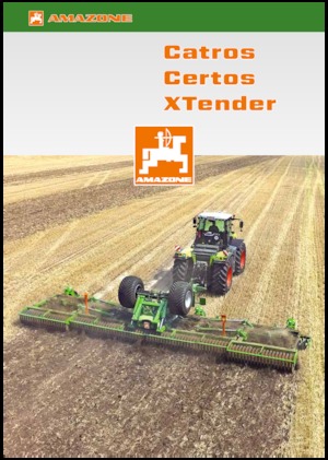 Цинкова дискова брана Amazone Catros XL 3003 