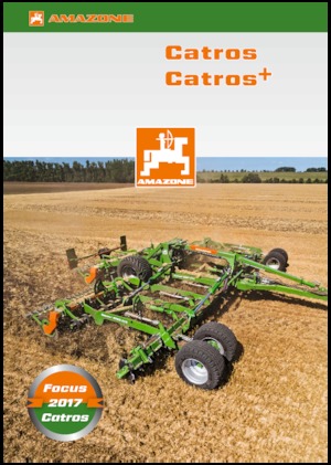 Цинкова дискова брана Amazone Catros 5002-2TS