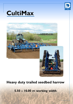 Цинкова дискова брана DAL-BO CultiMax 550