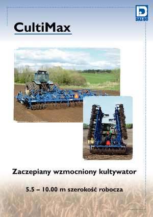 Цинкова дискова брана DAL-BO CultiMax 550