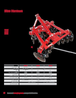 Цинкова дискова брана Massey Ferguson DHS48