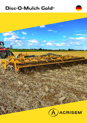 Цинкова дискова брана Agrisem Disc-O-Mulch Gold 10.00 extra