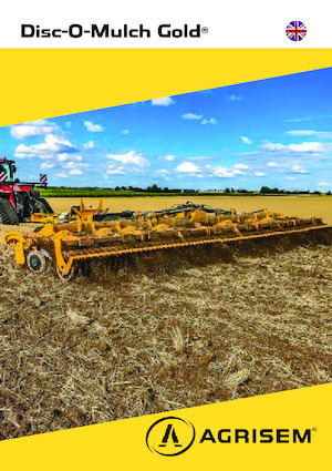 Цинкова дискова брана Agrisem Disc-O-Mulch Gold 5.00 