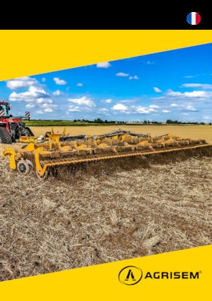 Цинкова дискова брана Agrisem Disc-O-Mulch Gold 10.00 extra