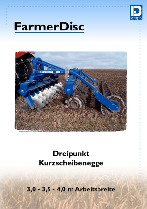 Цинкова дискова брана DAL-BO FarmerDisc 300