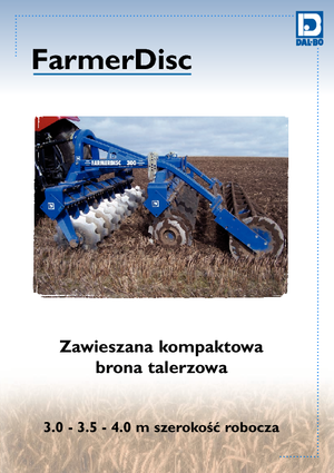 Цинкова дискова брана DAL-BO FarmerDisc 300