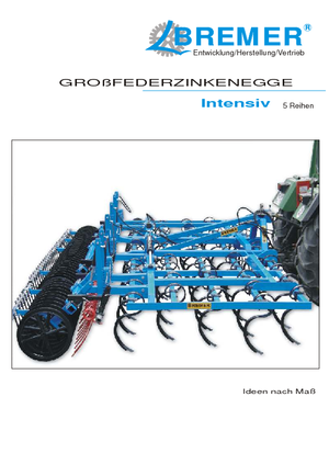 Цинкова дискова брана Bremer GFSI 7 S