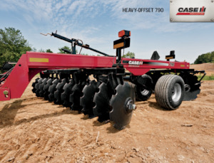 Цинкова дискова брана Case IH Heavy-Offset 790