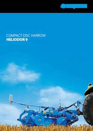 Цинкова дискова брана Lemken Heliodor 9/350