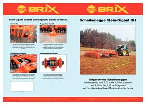 Цинкова дискова брана Brix Magnum 510