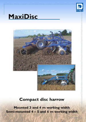 Цинкова дискова брана DAL-BO MaxiDisc 400