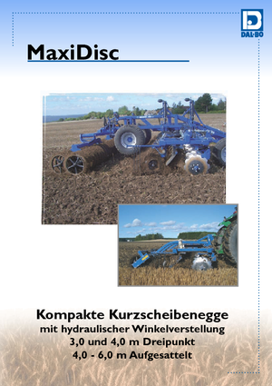 Цинкова дискова брана DAL-BO MaxiDisc 400