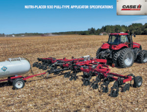 Техника за наторяване Case IH Nutri-placer 930 14.5