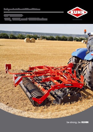 Цинкова дискова брана Kuhn Optimer 5003