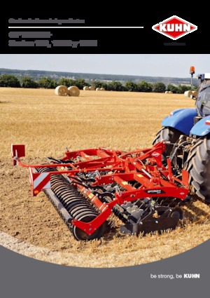 Цинкова дискова брана Kuhn Optimer 4003